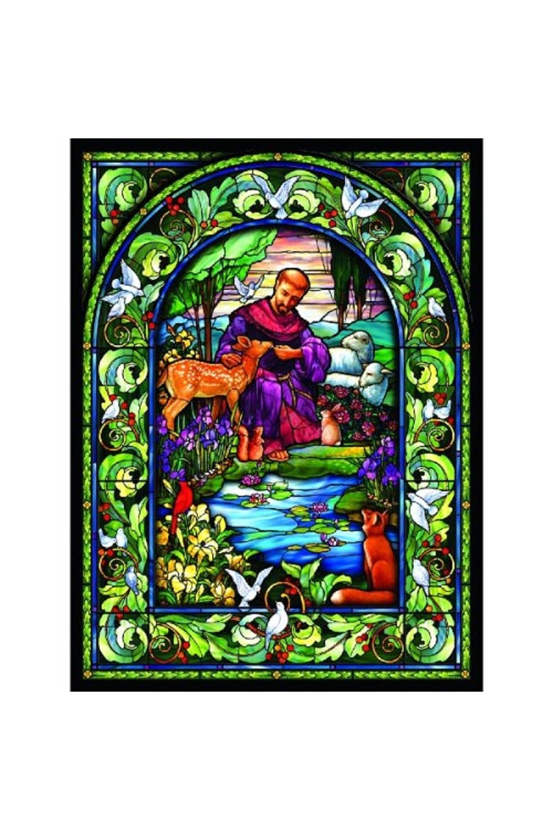 St. Francis 1000 piece Jigsaw Puzzle for Adults, Alternate, color, Multicolor