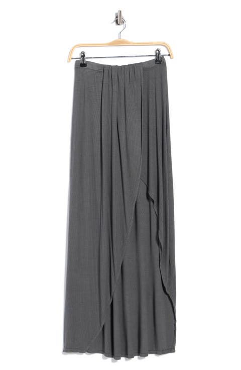 Gathered Maxi Skirt