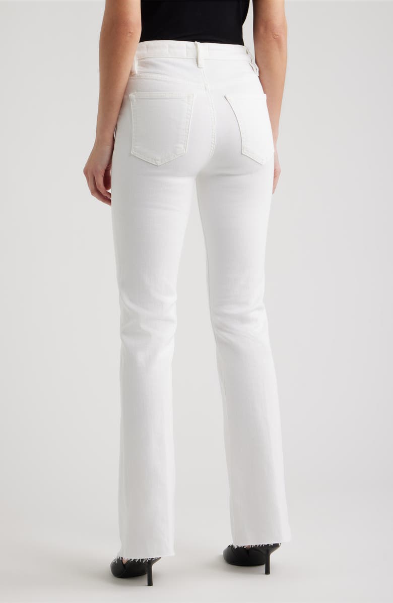 FRAME The Reboot High Waist Bootcut Jeans, Alternate, color, White