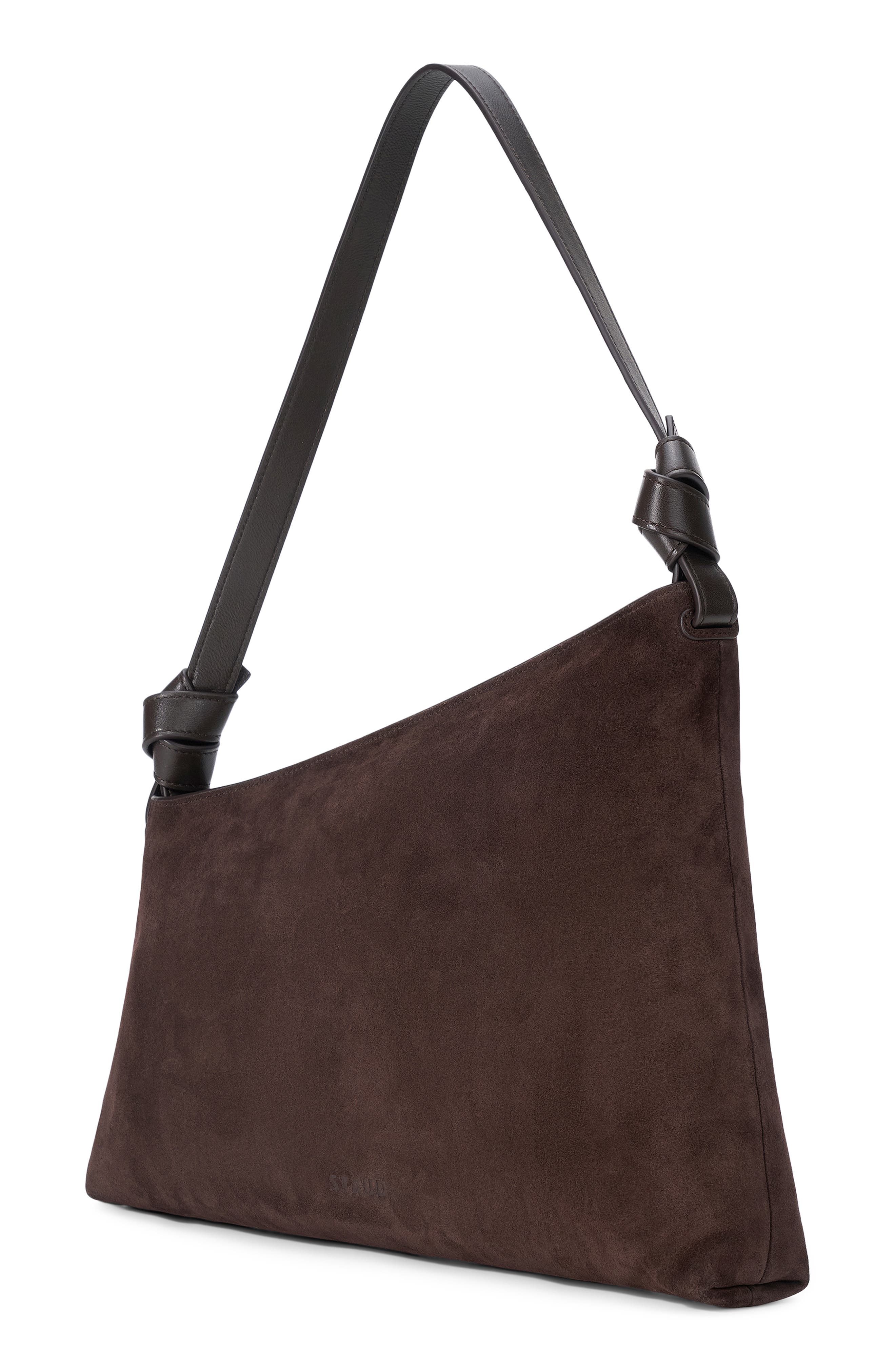 Dani Leather Shoulder Bag, Alternate, color, ESPRESSO