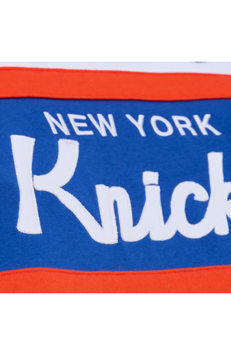 Mitchell & Ness Men's Mitchell & Ness Royal New York Knicks Head Coach Hoodie, Alternate, color, Royal