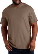 Harbor Bay by DXL Big & Tall Moisture-Wicking Jersey V-Neck T-Shirt