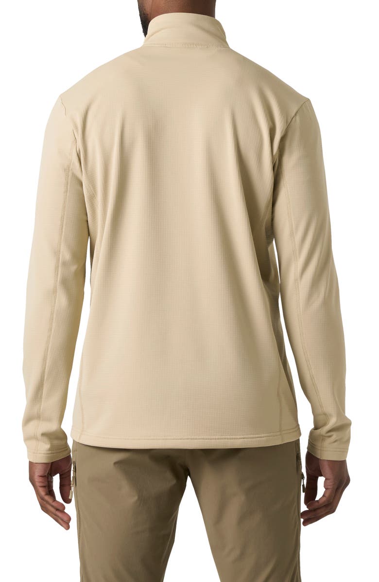 Helly Hansen Versalite Fleece Half Zip Pullover, Alternate, color, Khaki / Sand
