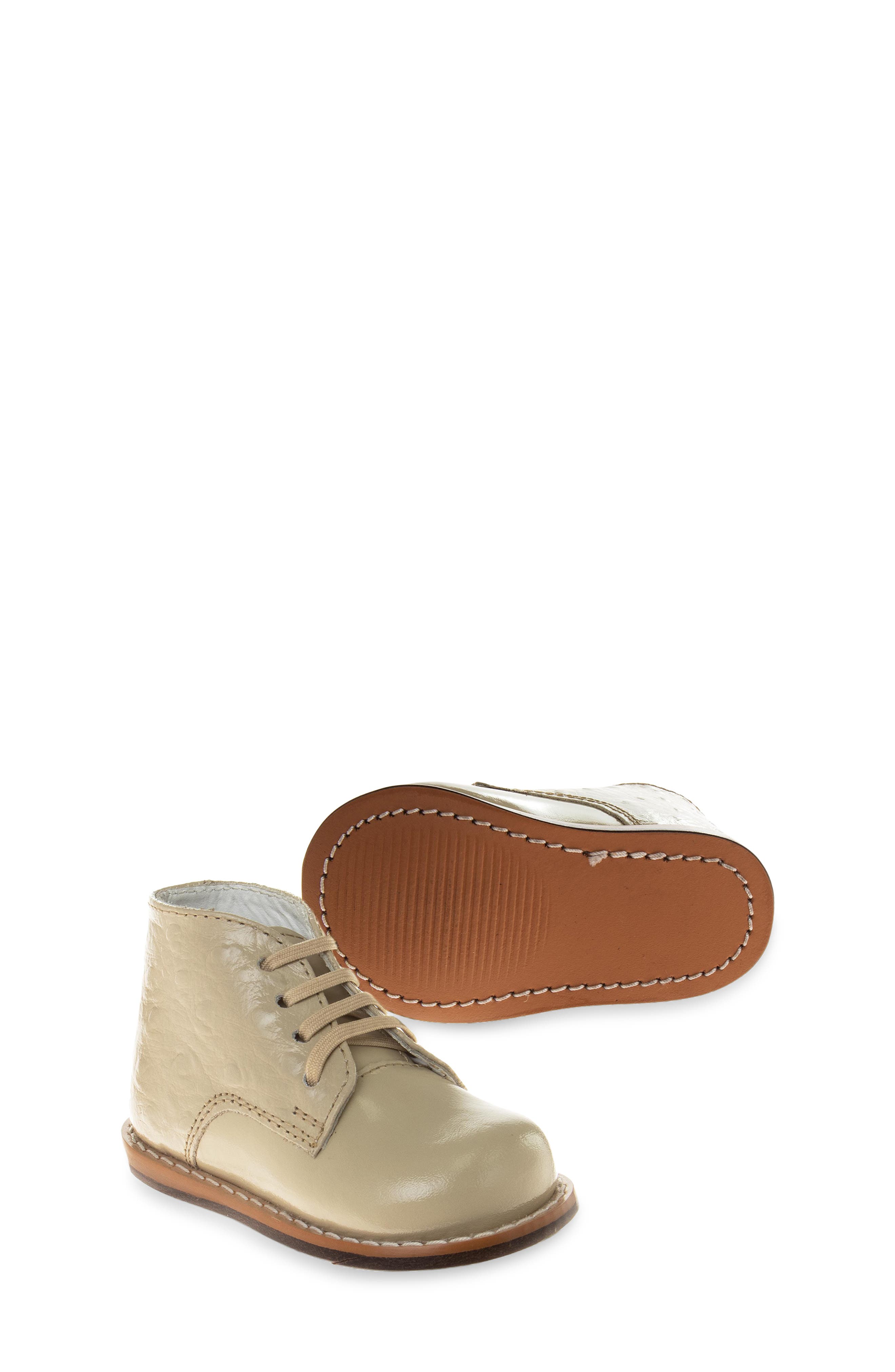 BABY UNISEX MEDIUM WIDTH, Alternate, color, BEIGE PATENT OYSTER