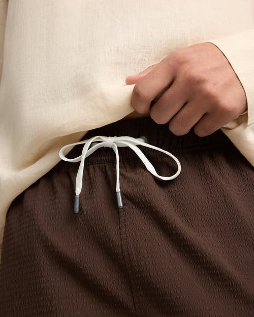 Onia Charles 5" Swim Trunk In Brown