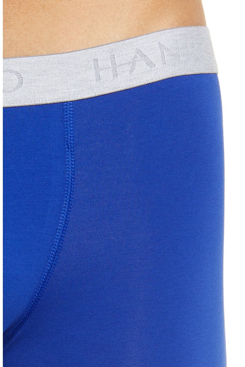 Cotton Essentials 2-Pack Boxer Briefs, Alternate, color, COAL MELANGE