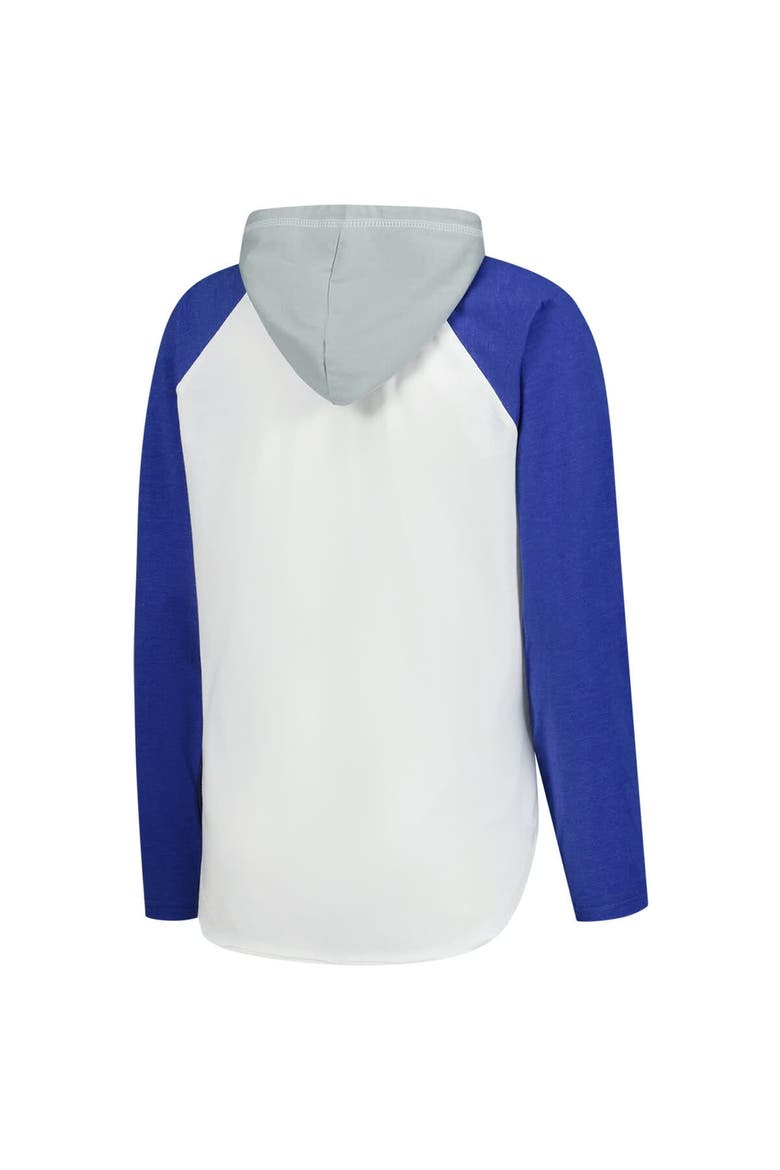 Women's G-III 4Her by Carl Banks  White Toronto Maple Leafs VIP Raglan Long Sleeve Hoodie T-Shirt, Alternate, color, White