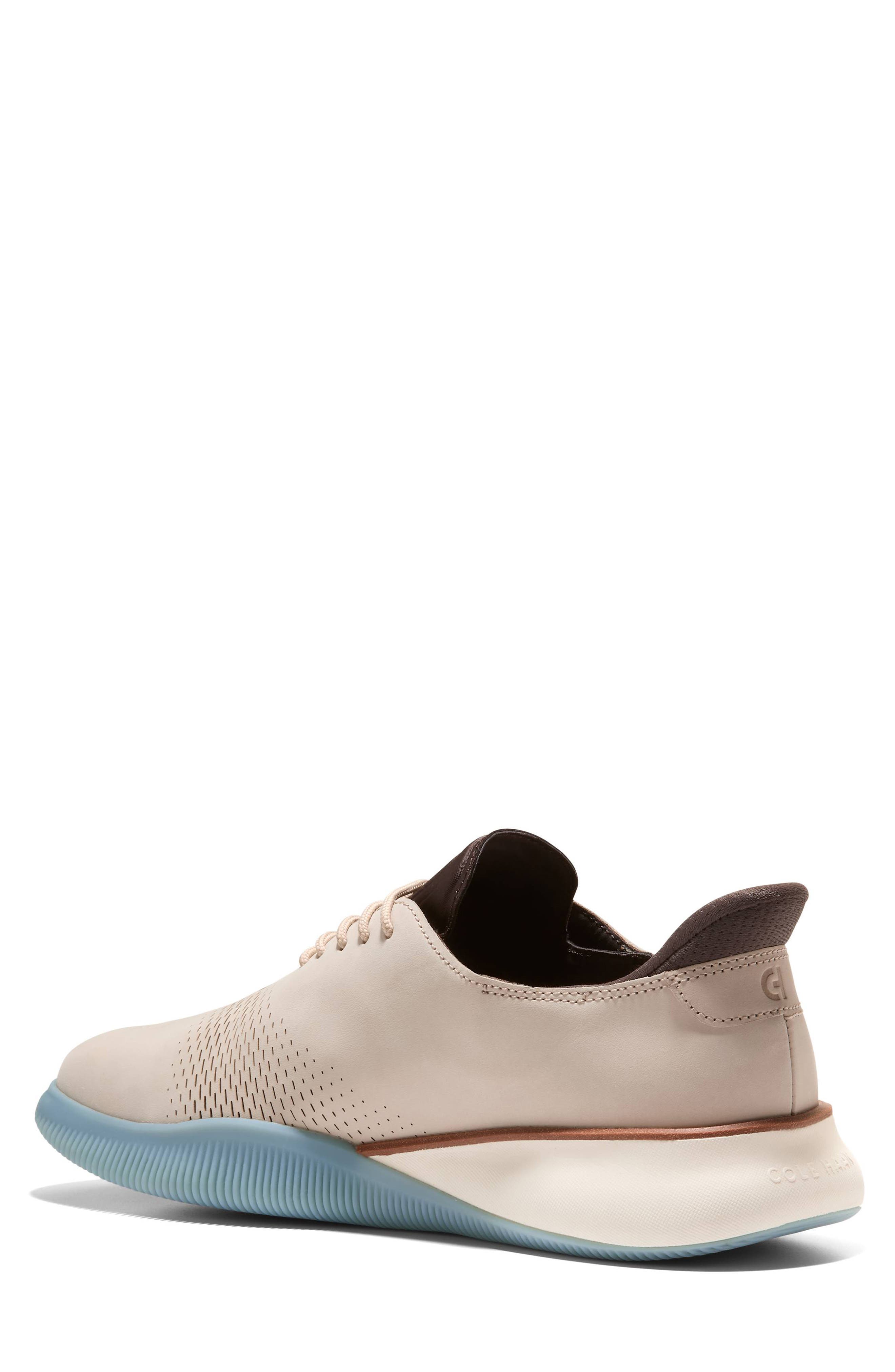 6.ZeroGrand Laser Wing Oxford, Alternate, color, WHISKEY NUBUCK / CHOCOLATE