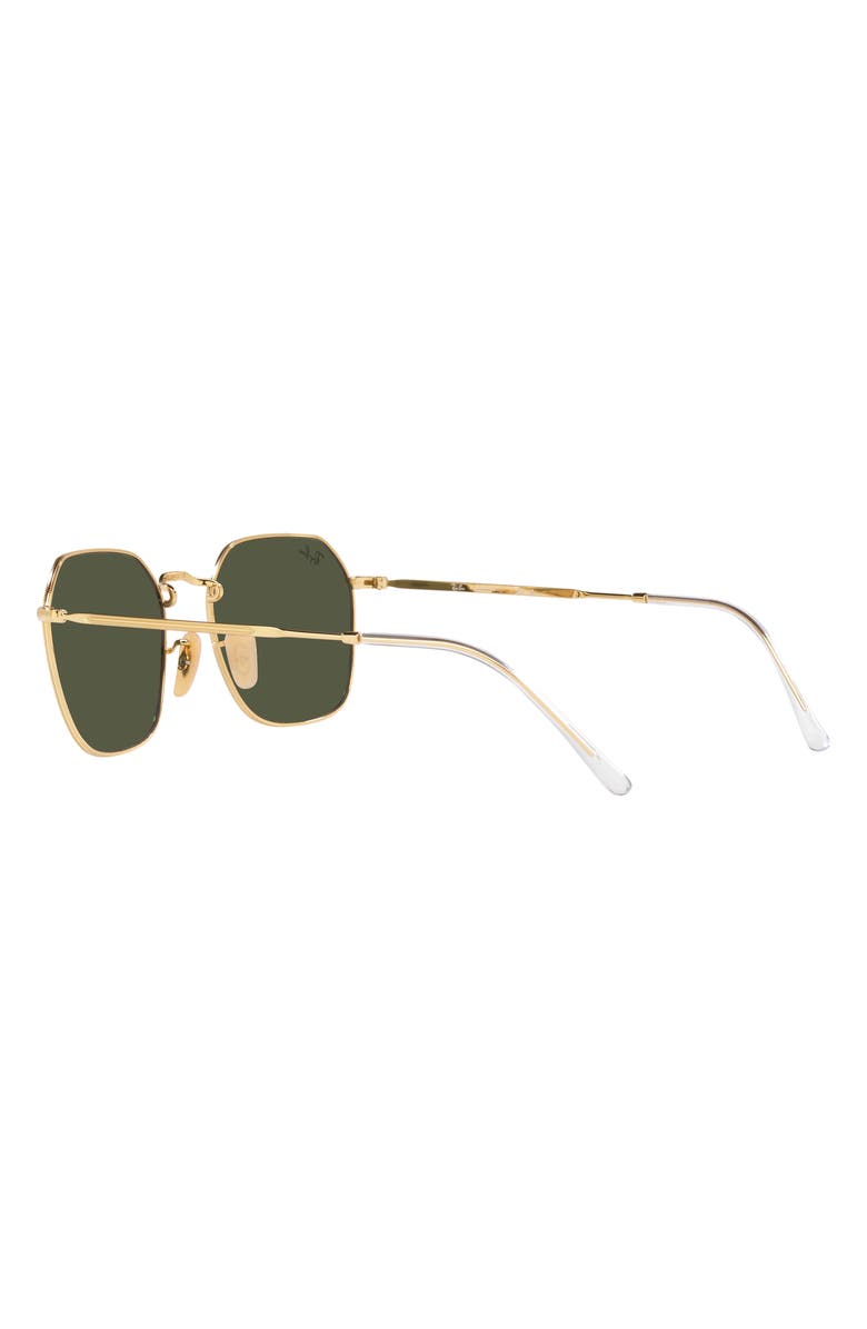 Ray-Ban Jim 53mm Irregular Sunglasses, Alternate, color, Gold Flash