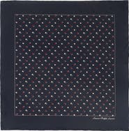 Lauren Ralph Lauren Horse Bit Print Square Silk Scarf
