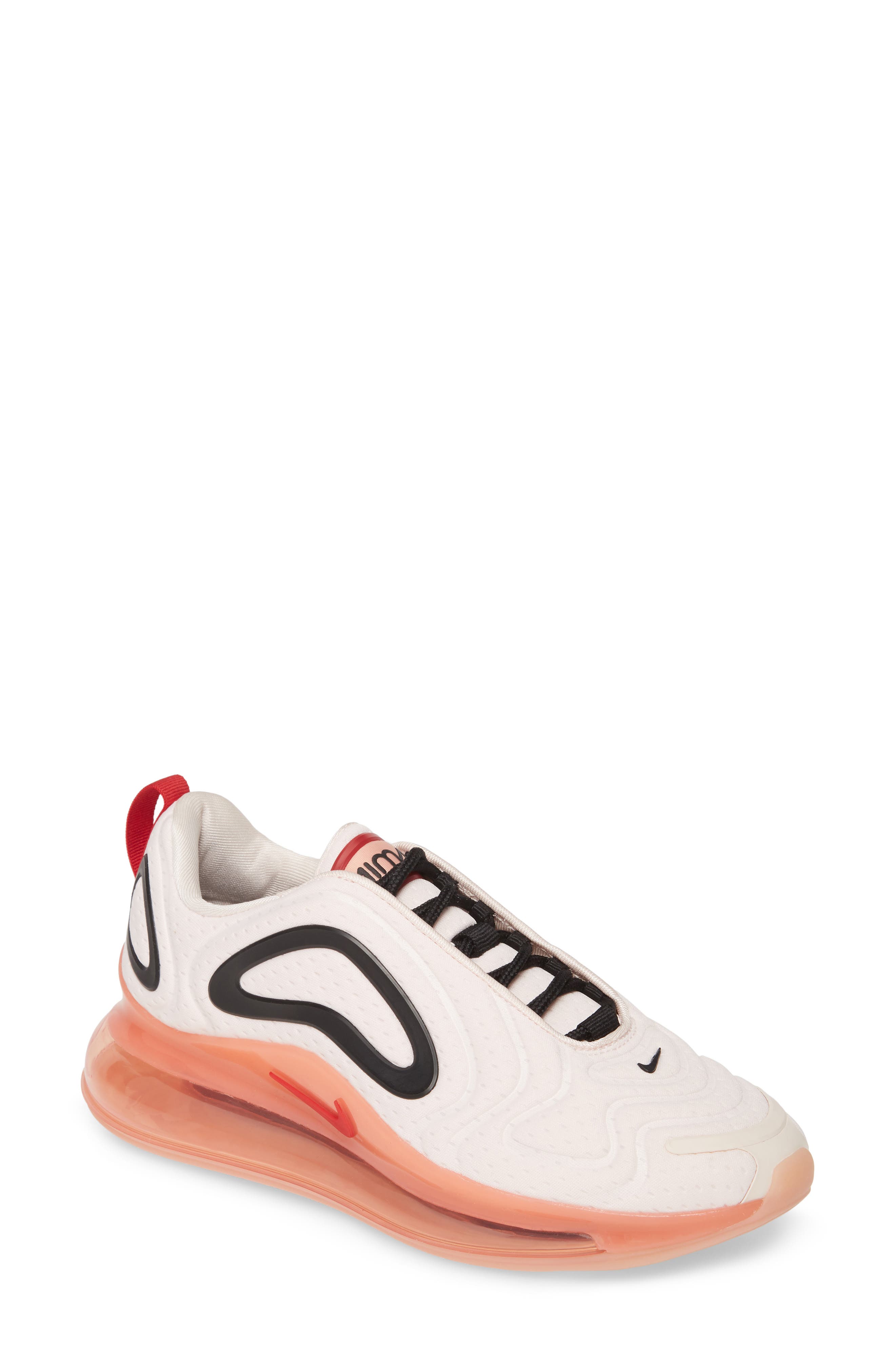 Air Max 720 Sneaker, Main, color, LIGHT SOFT PINK/ RED/ CORAL