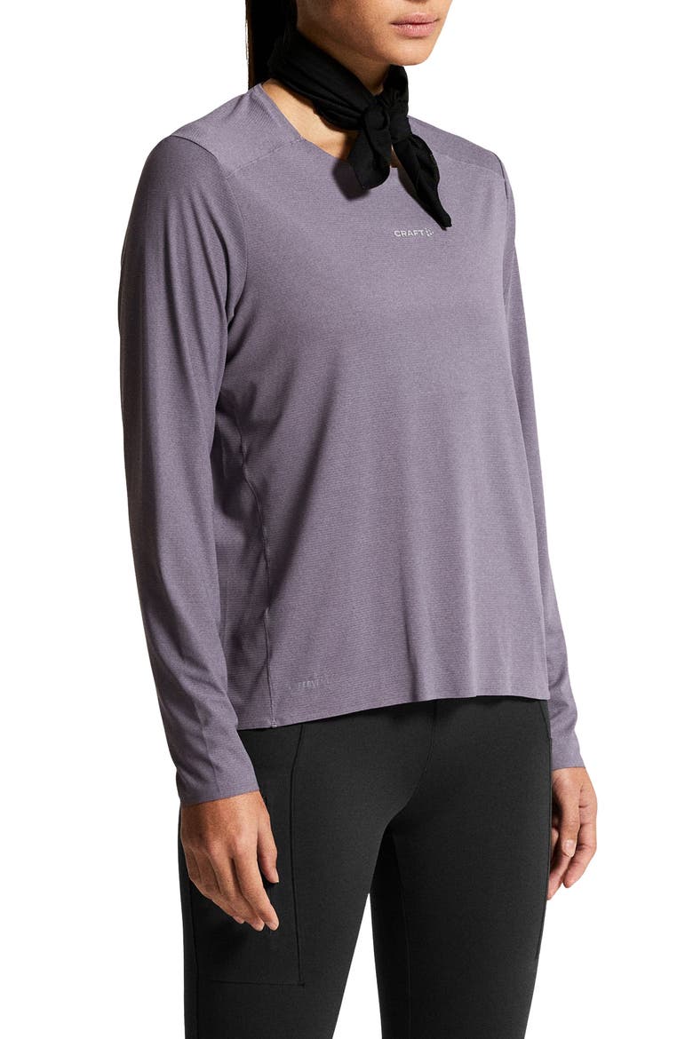 Hypervent Long Sleeve Training T-Shirt, Main, color, CADET