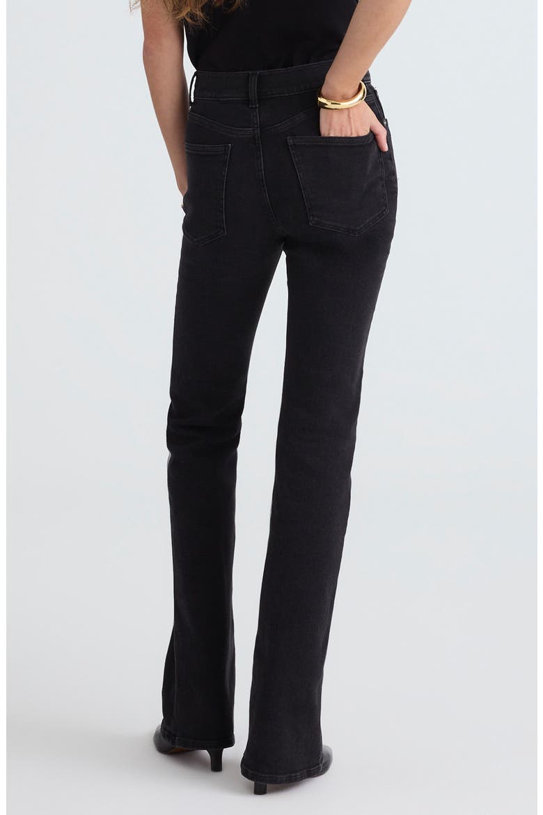 The Vintage-Inspired Flare Jeans, Alternate, color, BLACK FROST