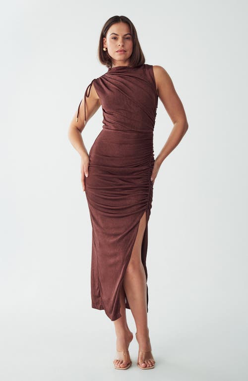 Bwldr Eternity Dress In Brown