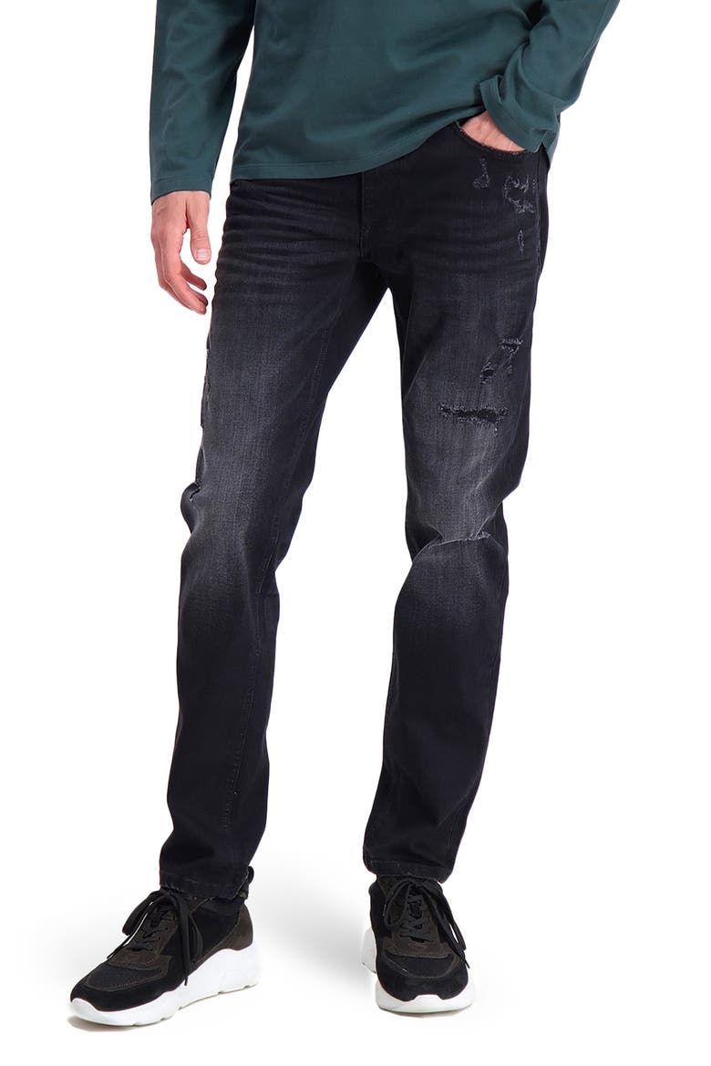 Superflex Jeans, Main, color, BLACK