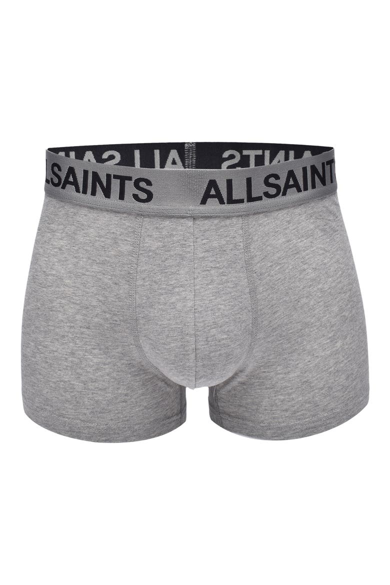 3-Pack Contour Pouch Stretch Organic Cotton Trunks, Alternate, color, GREY MULTI