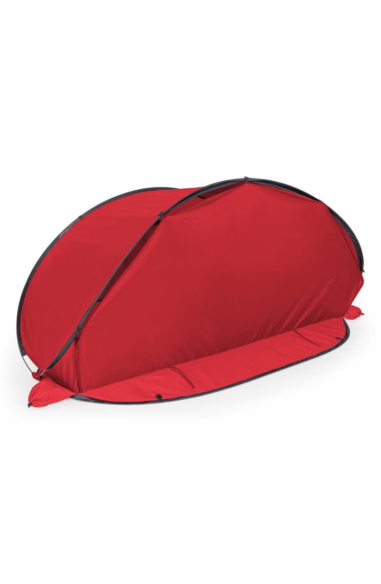 Picnic Time Manta Portable Beach Tent, Alternate, color, Red