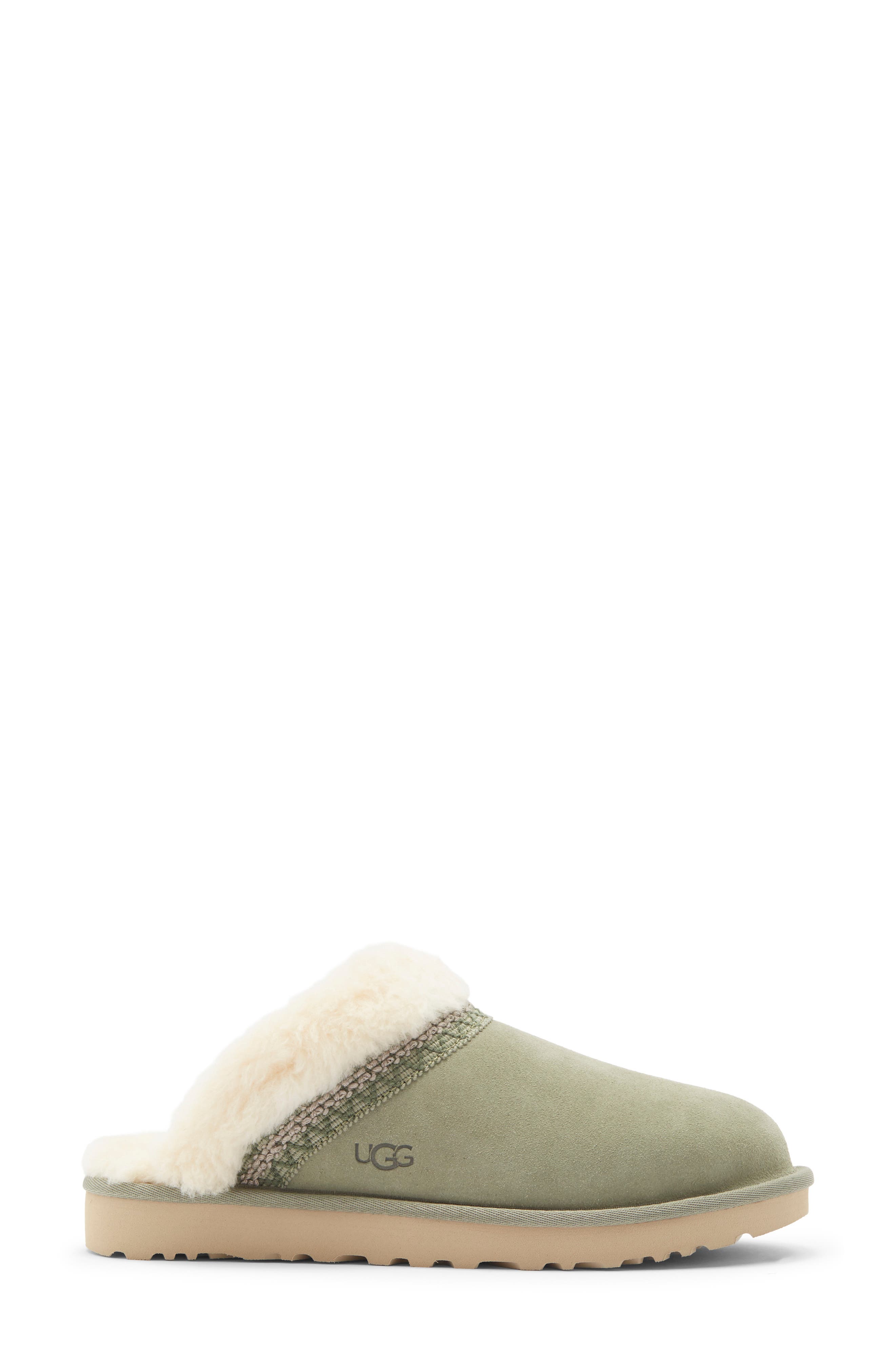 Taslyn Slipette UGGplush Scuff Slipper, Alternate, color, SHADED CLOVER