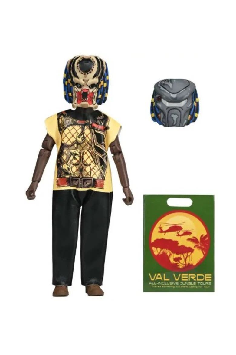 Predator (Ben Cooper Costume Kid) NECA 6 Inch Scale Clothed Action Figure, Main, color, Multi-Color