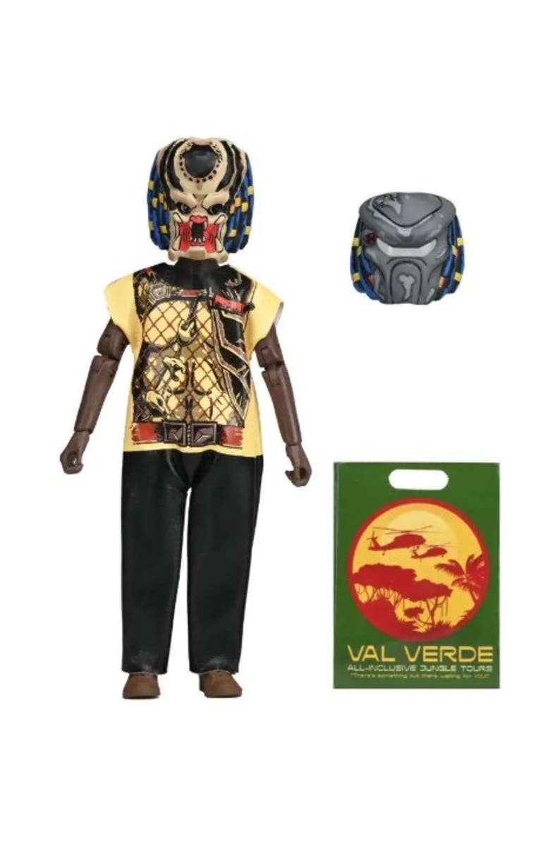 NECA Predator (Ben Cooper Costume Kid) NECA 6 Inch Scale Clothed Action Figure, Main, color, Multi-Color