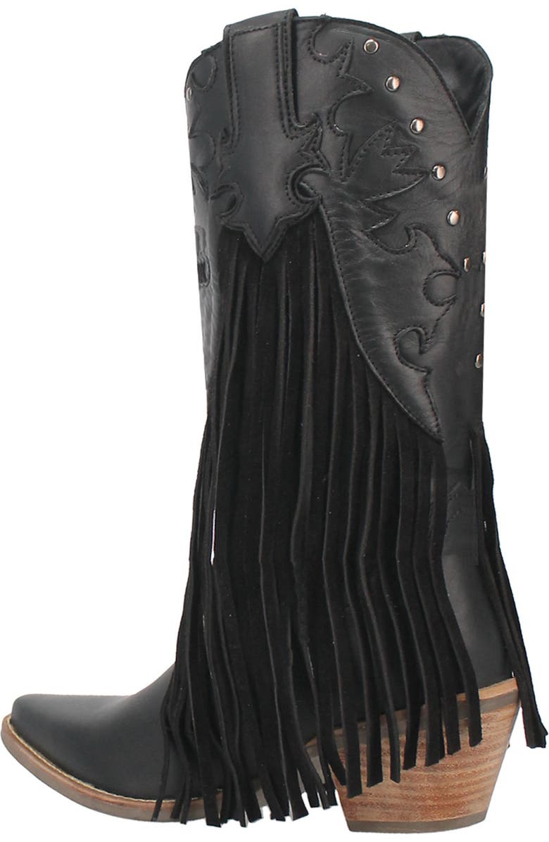 Dingo Hoedown Fringe Western Boot, Alternate, color,