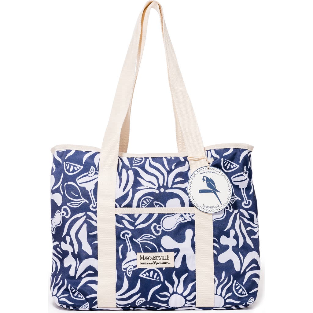 BUSINESS & PLEASURE BUSINESS AND PLEASURE CO VOLCANO BEACH TOTE BAG