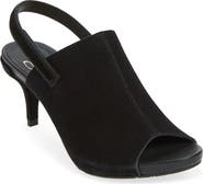 Pedro Garcia Wilmot Leather Peep Toe Sandal