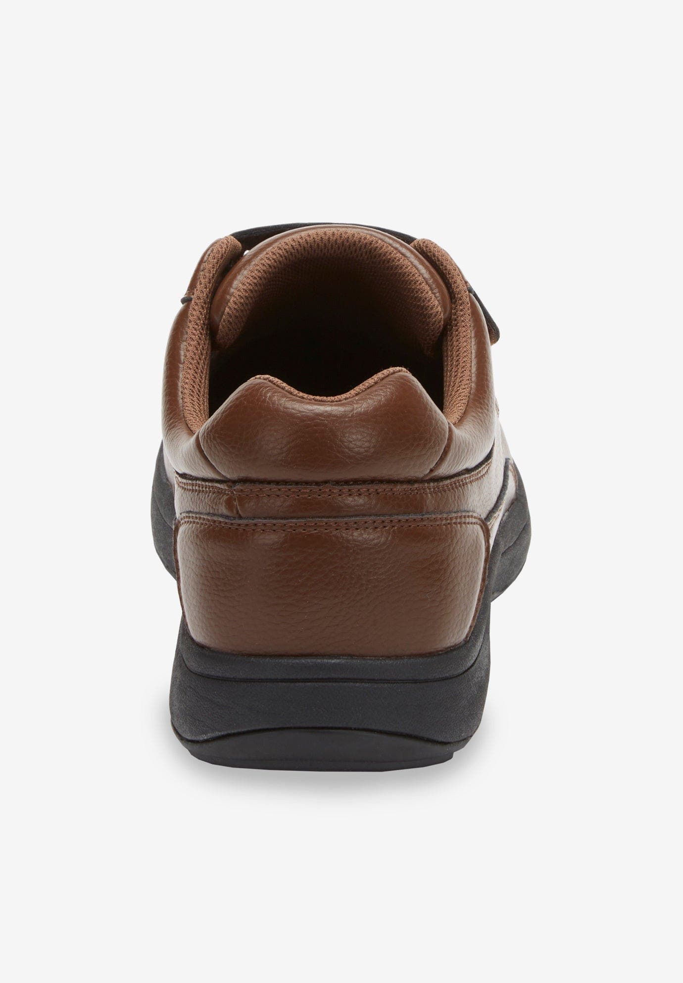 Double Adjustable Strap Comfort Walking Shoe, Alternate, color, BROWN