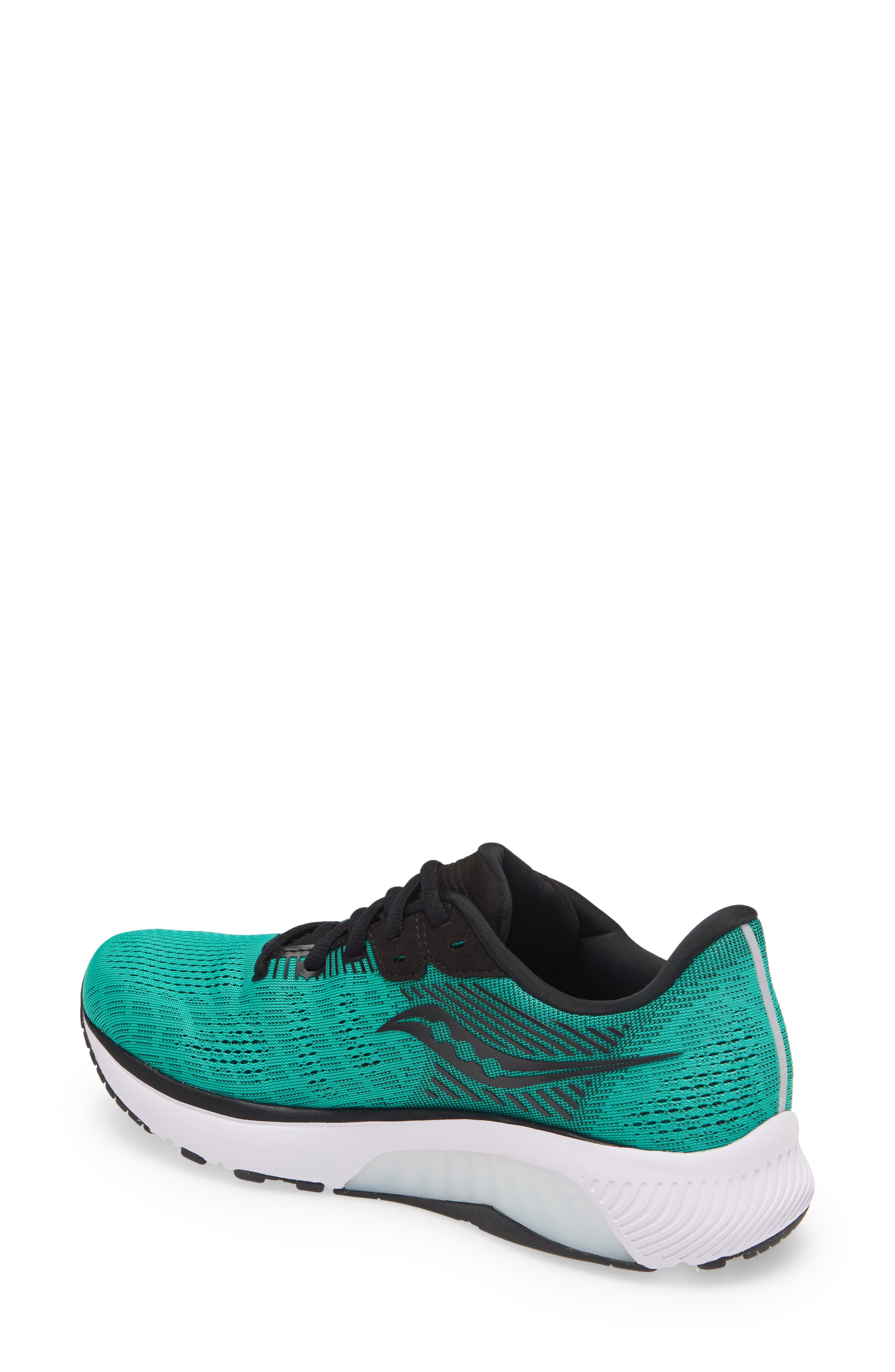 Guide 14 Running Shoe, Alternate, color, GREEN/ SILVER