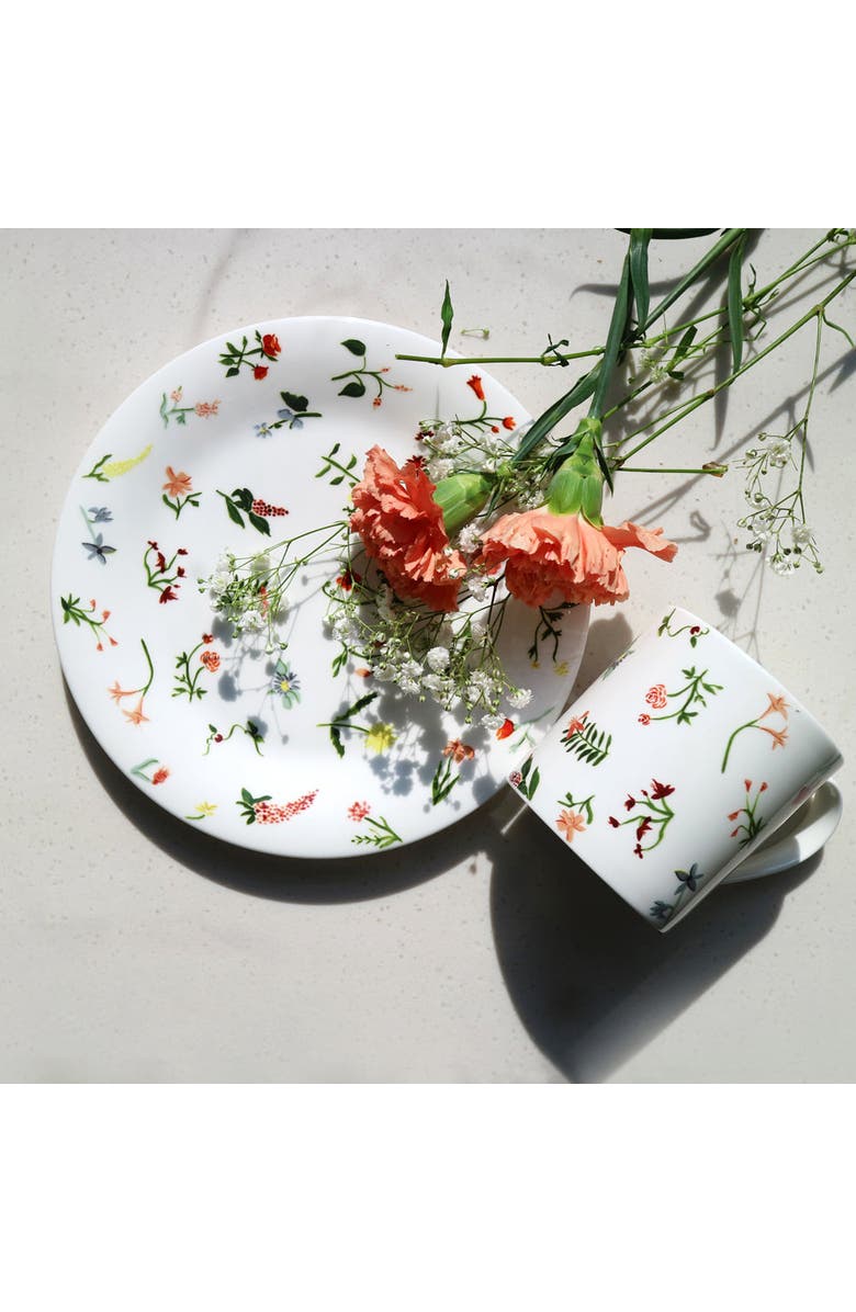 Twig New York Language of Flowers Set of Two Salad Plates, Alternate, color, Multi