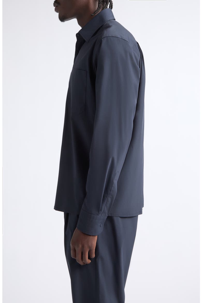 Stretch Modal Shirt Jacket, Alternate, color, 9200 NAVY
