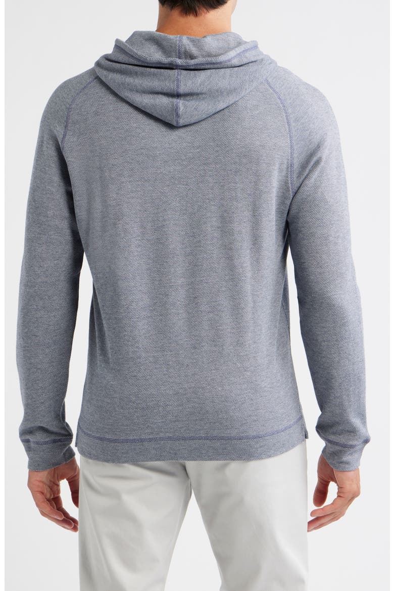 Cotton Blend Hoodie, Alternate, color, NAVY
