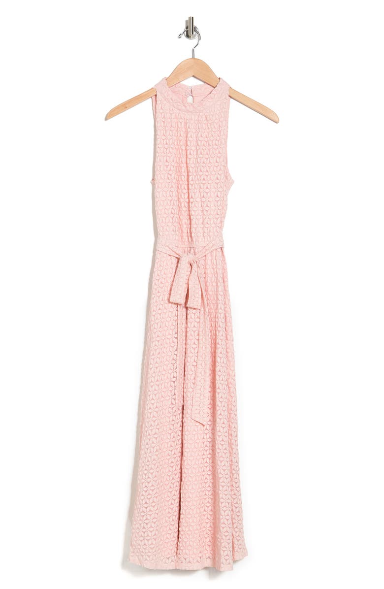 Robbie Bee Mock Neck Midi Dress, Alternate, color, 