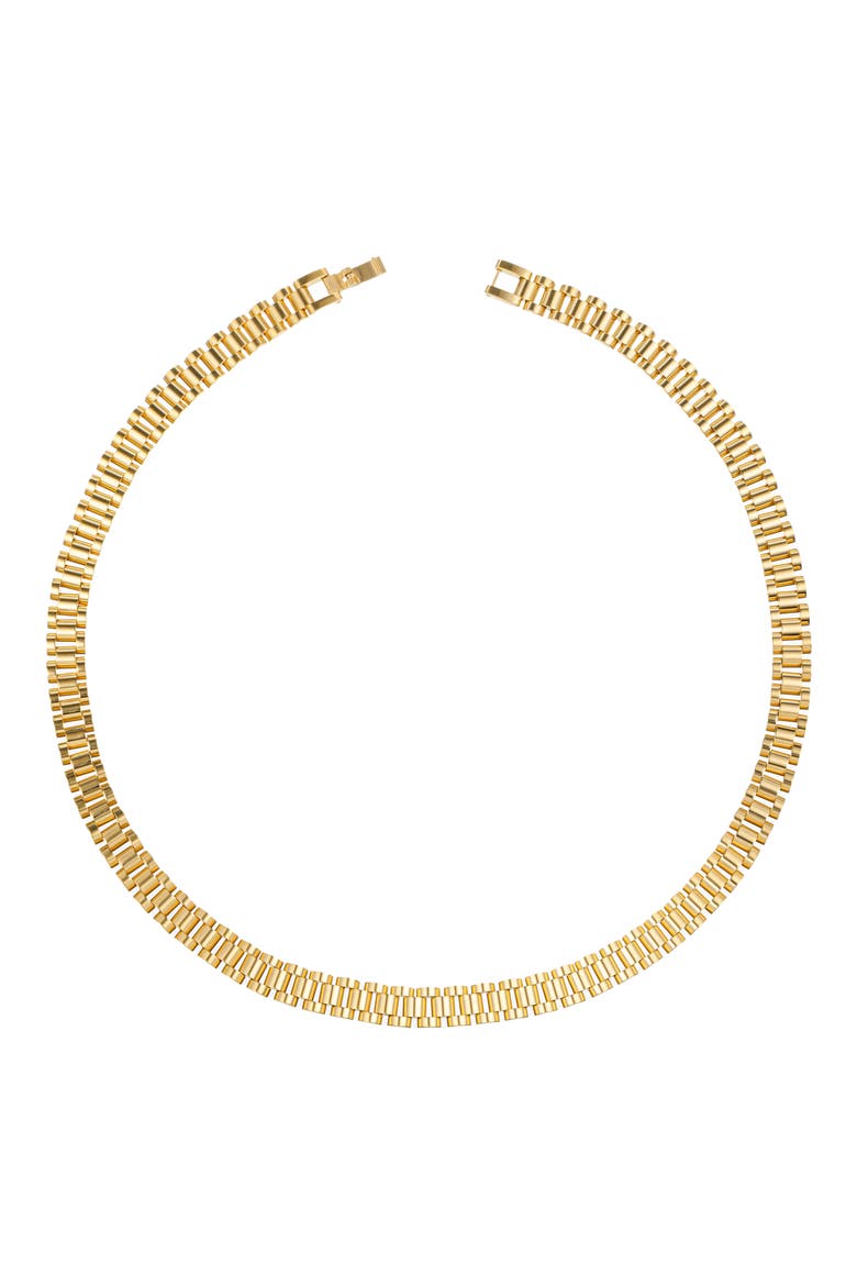 Men's Clyde 10mm Chain Necklace, Alternate, color, GOLD