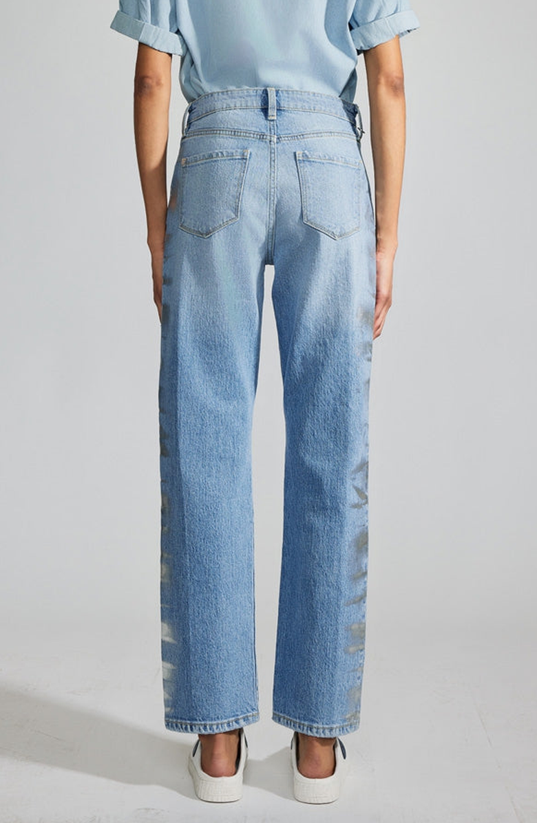 KanCan Premier Genevieve Premier High Rise Straight Jeans, Alternate, color, Medium Wash