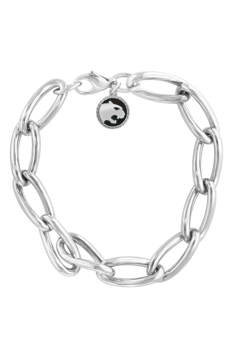 EFFY Sterling Silver Oval Link Bracelet, Main, color,