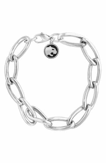 Sterling Silver Oval Link Bracelet