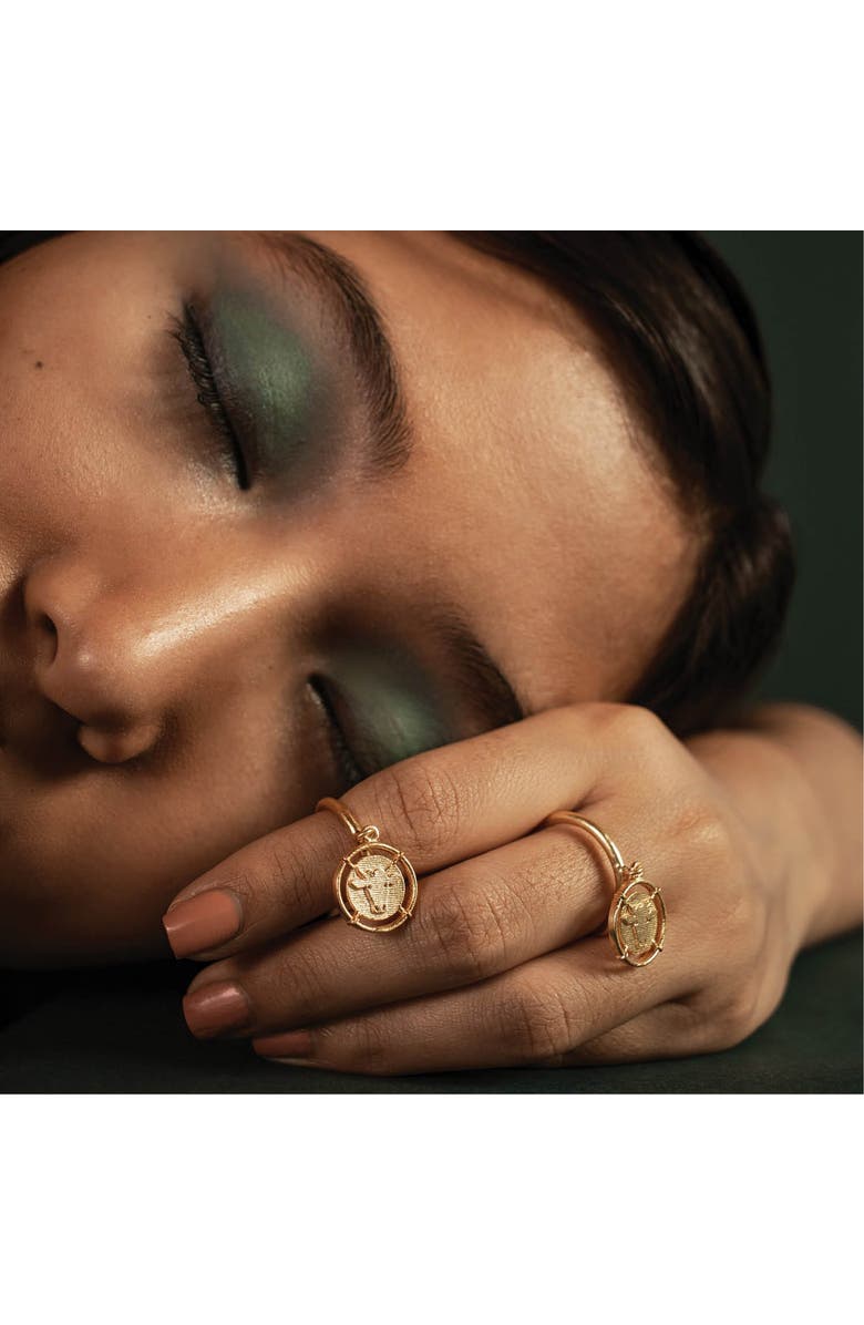 Dhwani Bansal INKA MIDI RING, Alternate, color, Gold Plated