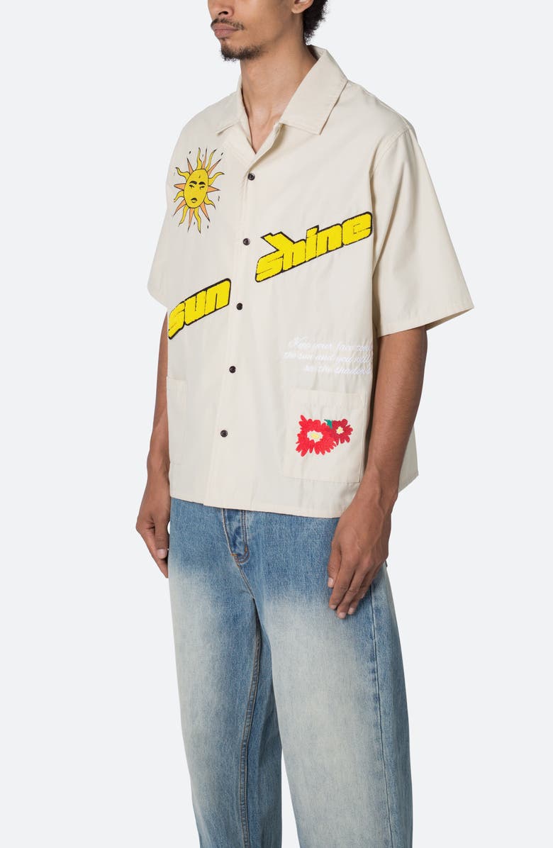 mnml Sunshine Camp Shirt, Alternate, color, 