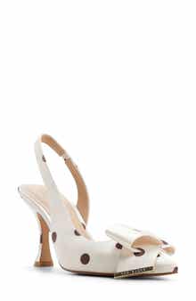 Lola Bow Half d'Orsay Slingback Pump