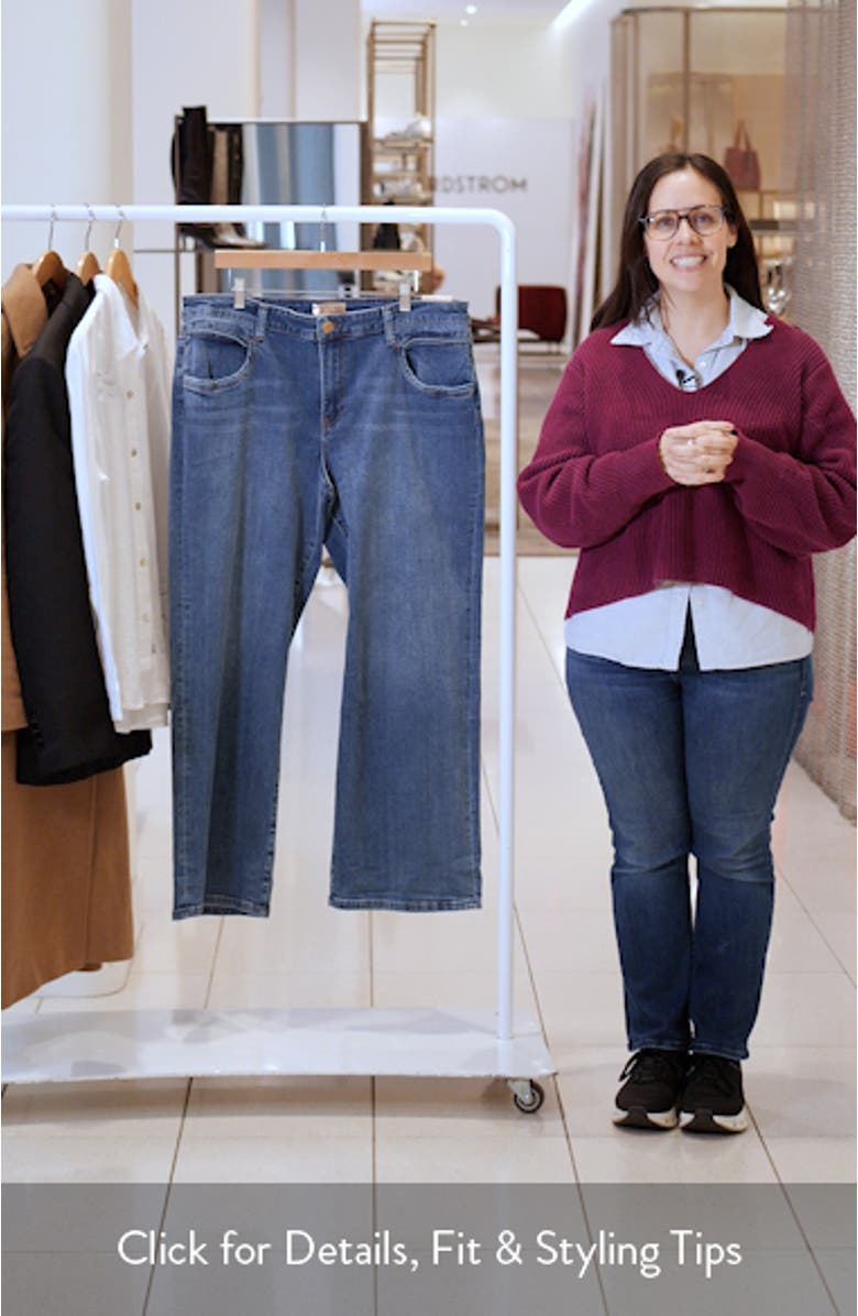 Jodi High Waist Straight Leg Jeans, sales video thumbnail