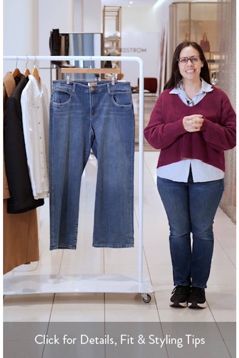Jodi High Waist Straight Leg Jeans video