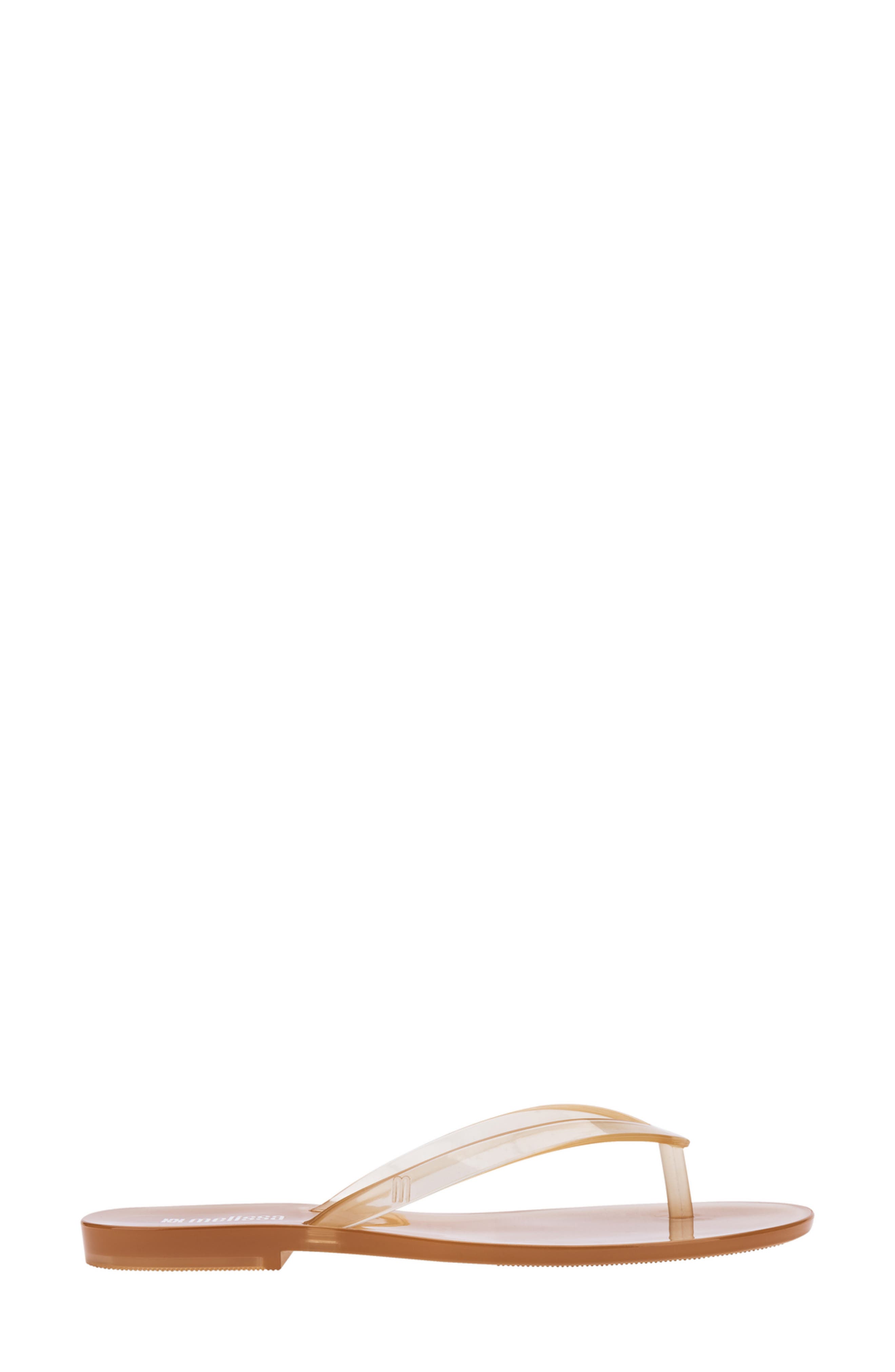 Harmonic Jelly Flip Flop, Alternate, color, CLEAR BEIGE