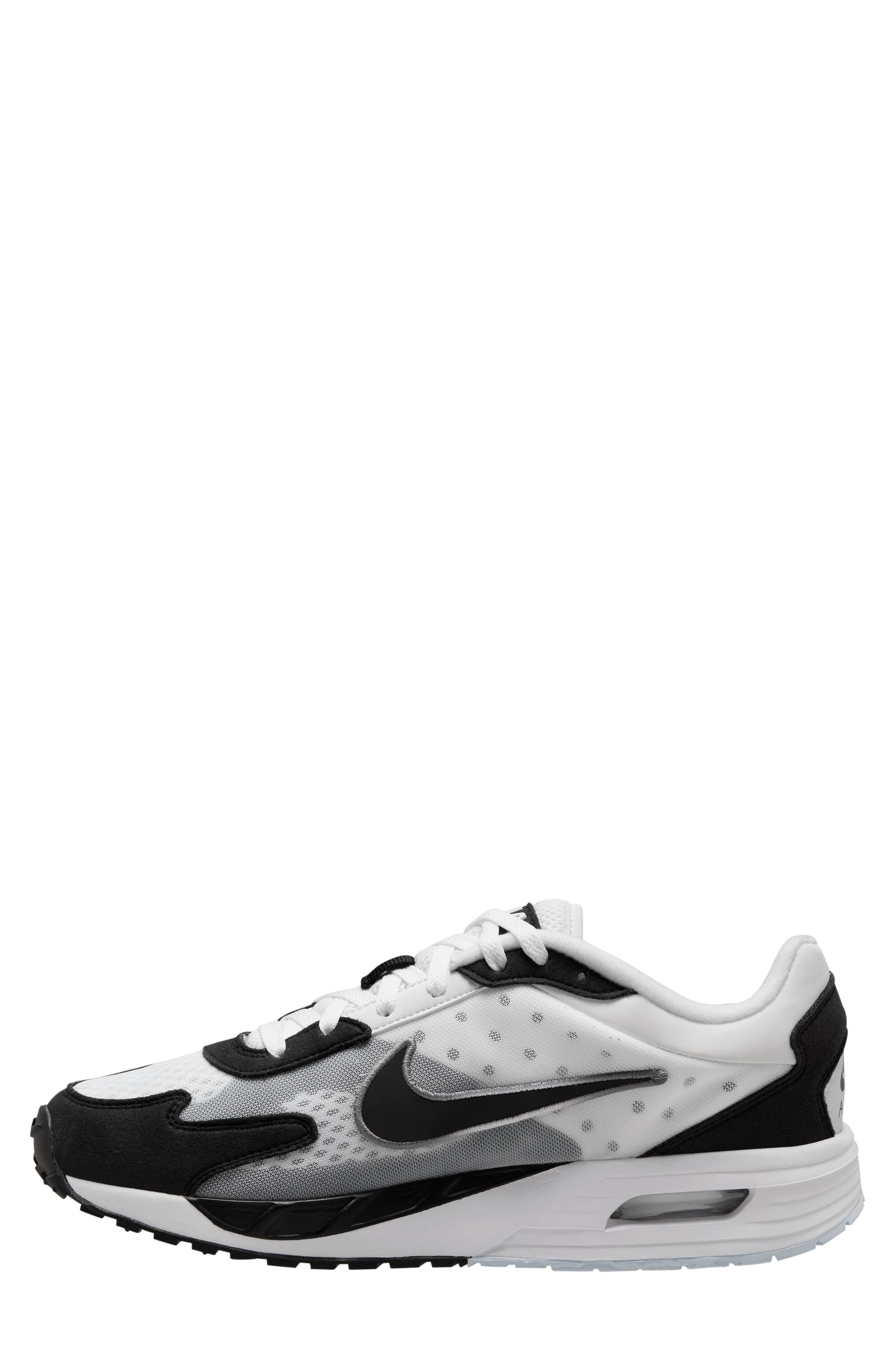 Air Max Solo Sneaker, Alternate, color, 100 WHITE/BLACK
