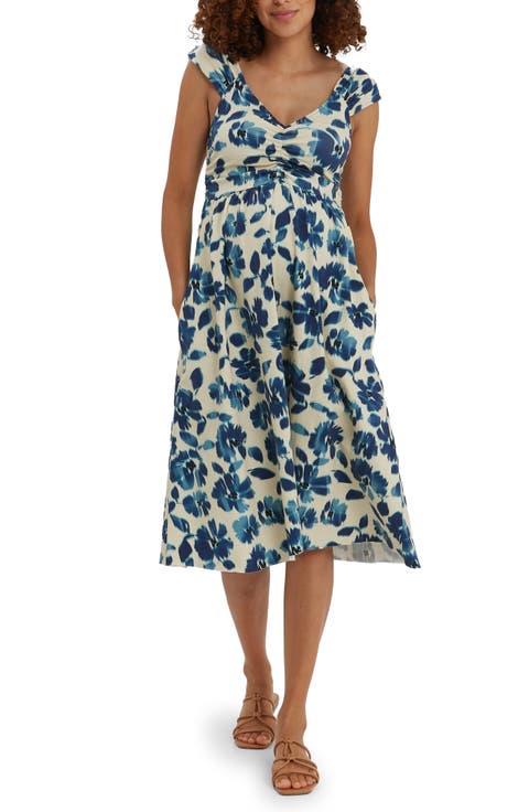 Cheri Maternity Midi Dress