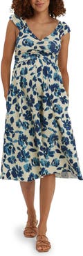 Nom Maternity Cheri Fit & Flare Maternity Dress