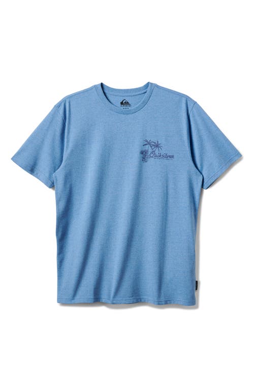 Quiksilver Tropics Mod Graphic T-shirt In Blue