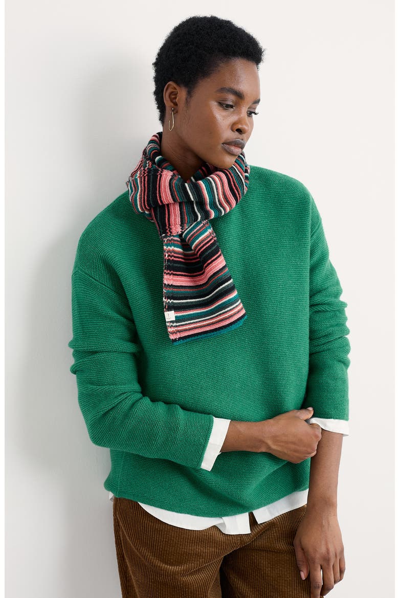 Fruity II Merino Wool Blend Sweater, Alternate, color, KNIT MELANGE GLADE