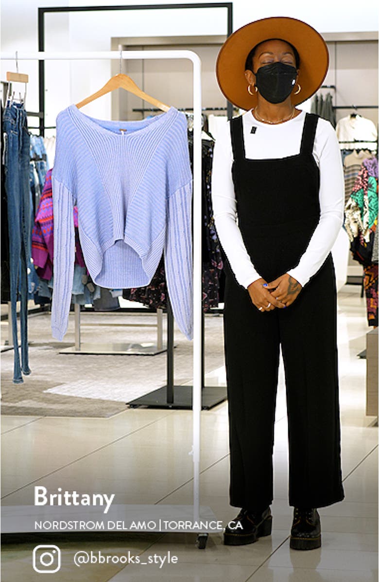 When It Rains Cotton V-Neck Sweater, sales video thumbnail