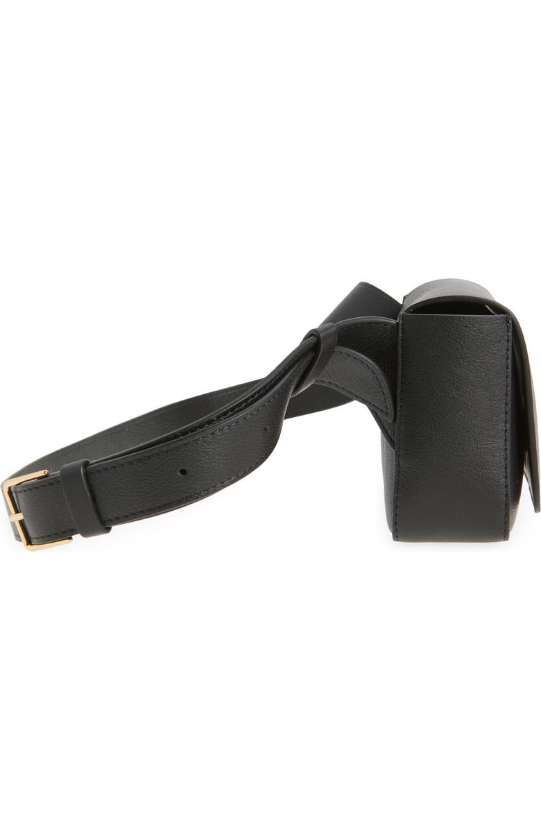 Mansur Gavriel Box Sling Crossbody Bag, Alternate, color, Black